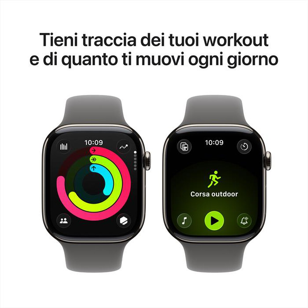 Immagine del prodotto APPLE - Watch Series 11 GPS + Cellular 46mm Titanio-Band Grigio Pietra - S/M