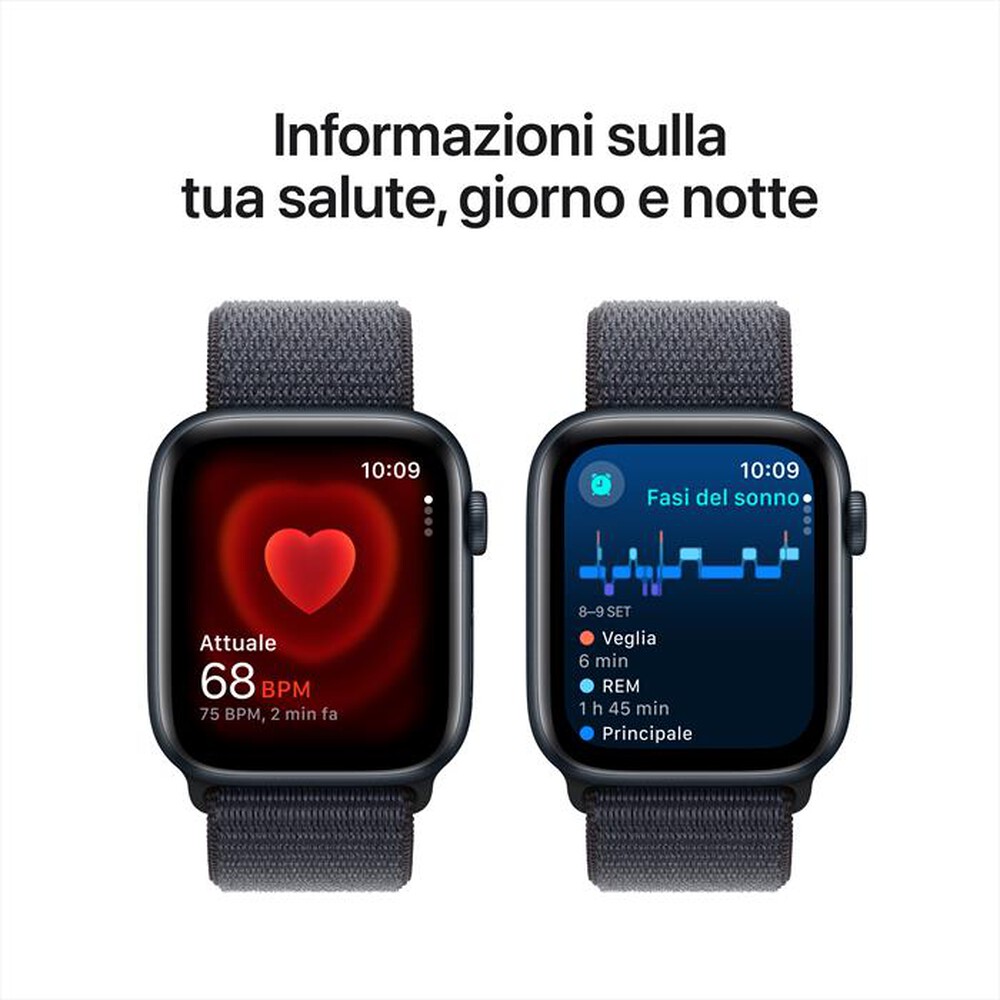 Immagine del prodotto APPLE - Watch SE GPS 44mm Cassa Alluminio-Midnight - Sport Loop Ink