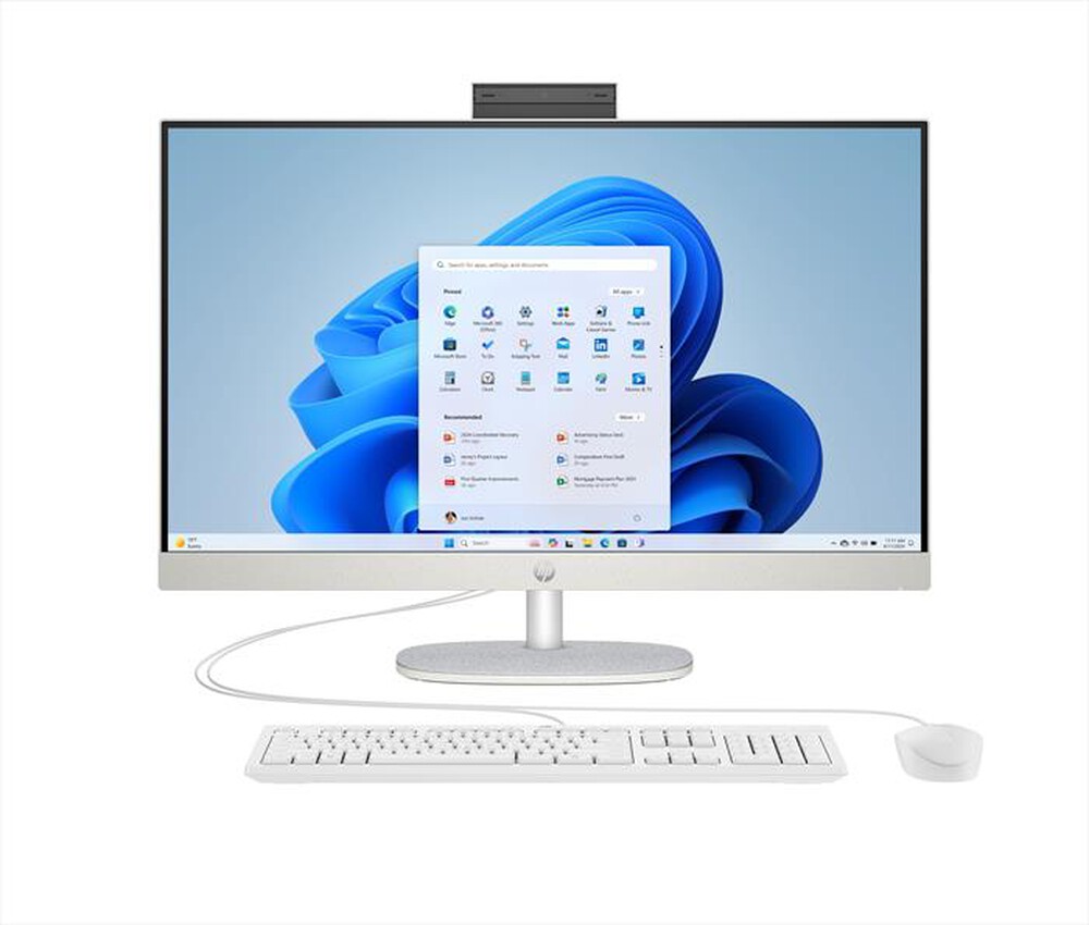 HP - Desktop ALL IN ONE 27-CR1005NL-Shell White