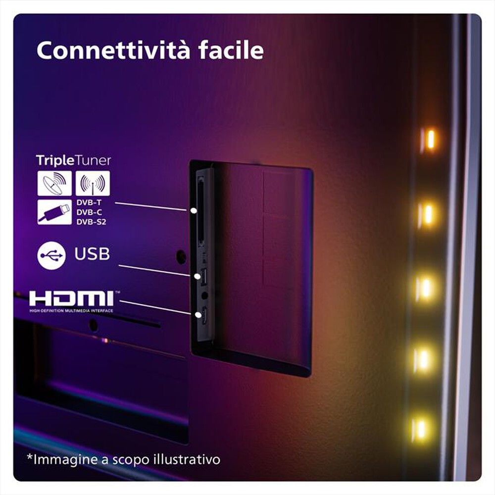 Immagine del prodotto PHILIPS - Smart TV LED UHD 4K 65" 65PUS8009/12-Black