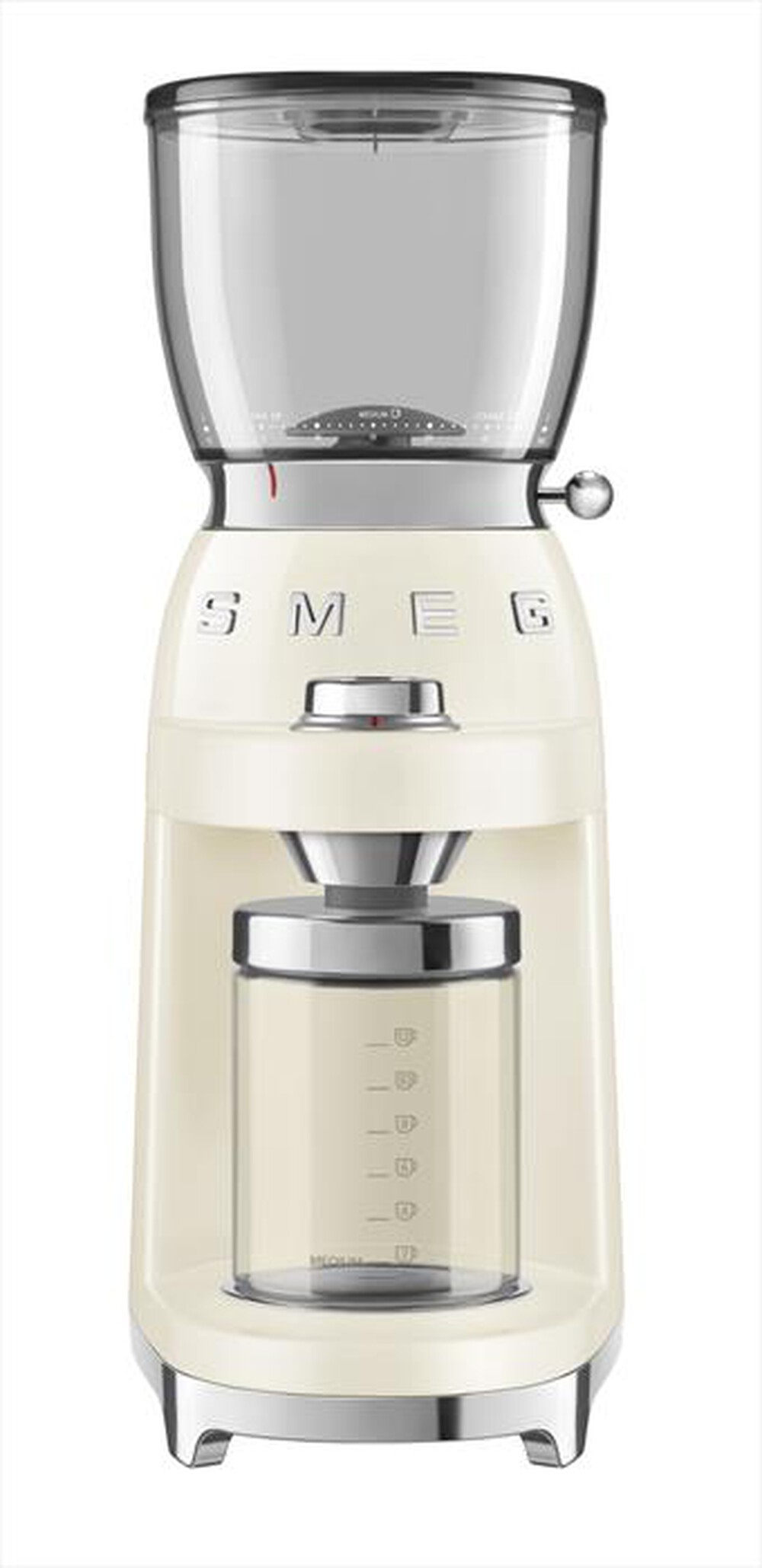 Immagine del prodotto SMEG - Macinacaff&egrave; 50's Style &ndash; CGF01CREU-Panna
