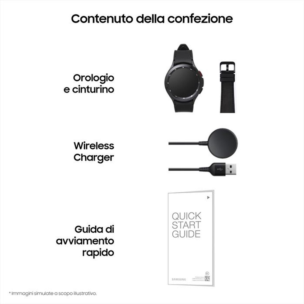 Immagine del prodotto SAMSUNG - GALAXY WATCH4 CLASSIC 46MM BT-Black