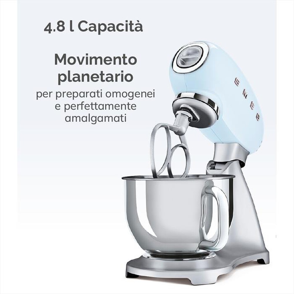 Immagine del prodotto SMEG - Impastatrice Standard 50's Style &ndash; SMF02SVEU-silver