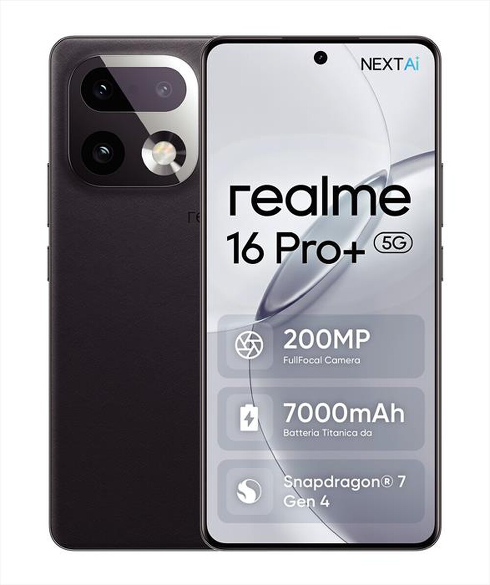 Immagine del prodotto REALME - Smartphone REALME 16 PRO+ 5G (512GB 12GB)-Master Grey