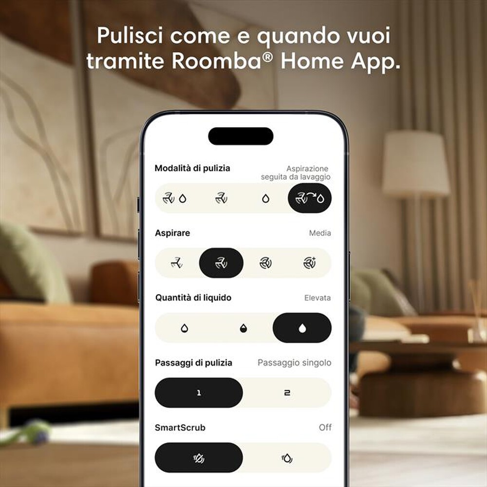 Immagine del prodotto iROBOT - Aspirapolvere ROOMBA PLUS 515 COMBO+AUTOWASH DOCK-Black