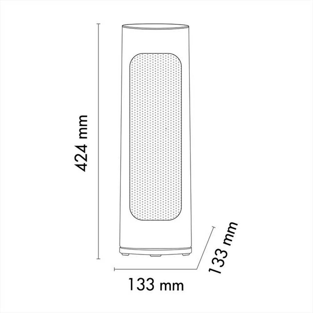 Immagine del prodotto ARGO - Termoventilatore HOMER-BIANCO