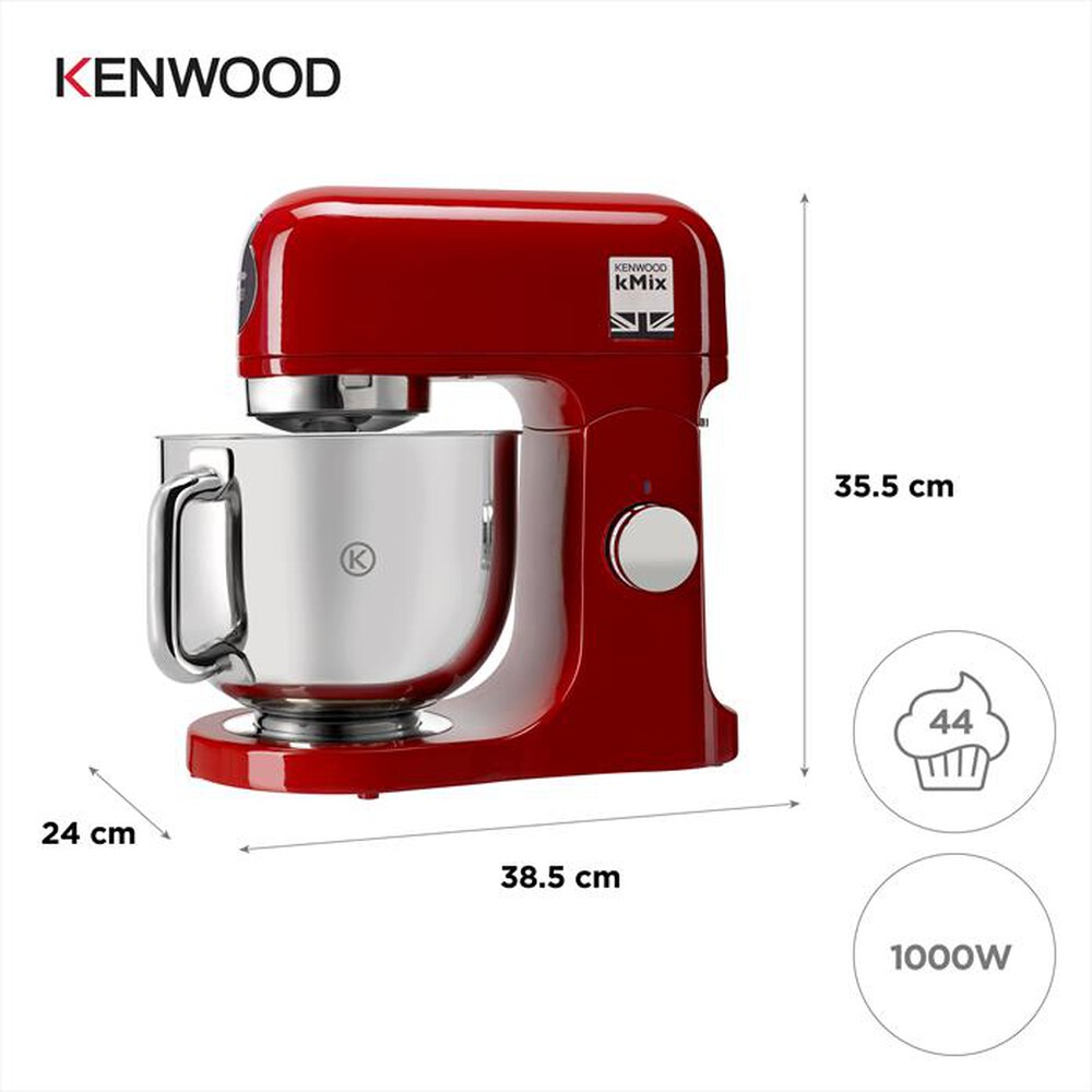 Immagine del prodotto KENWOOD. - Planetaria kMix KMX750AR-Rosso