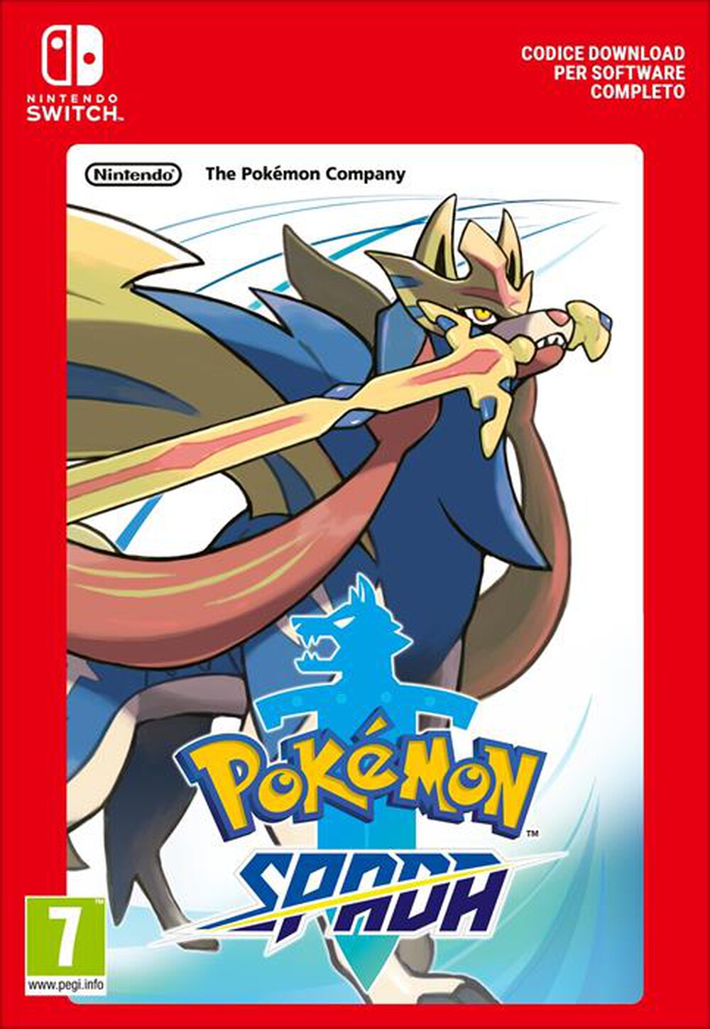 Immagine del prodotto NINTENDO - POK&Eacute;MON SPADA - CODICE DOWNLOAD