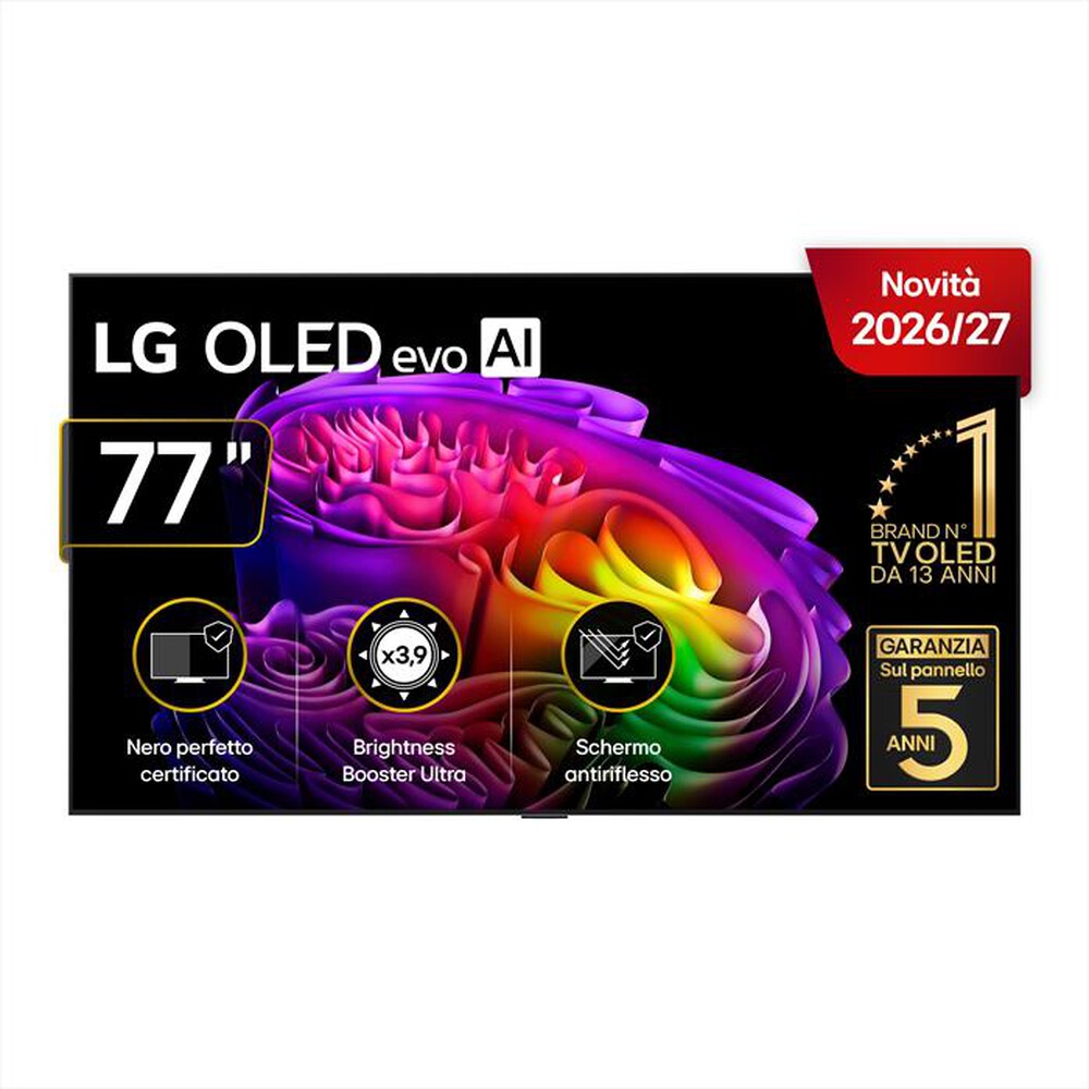 Immagine del prodotto LG - Smart TV OLED EVO AI 4K 77" G6 OLED77G64LW-Dark Satin Silver