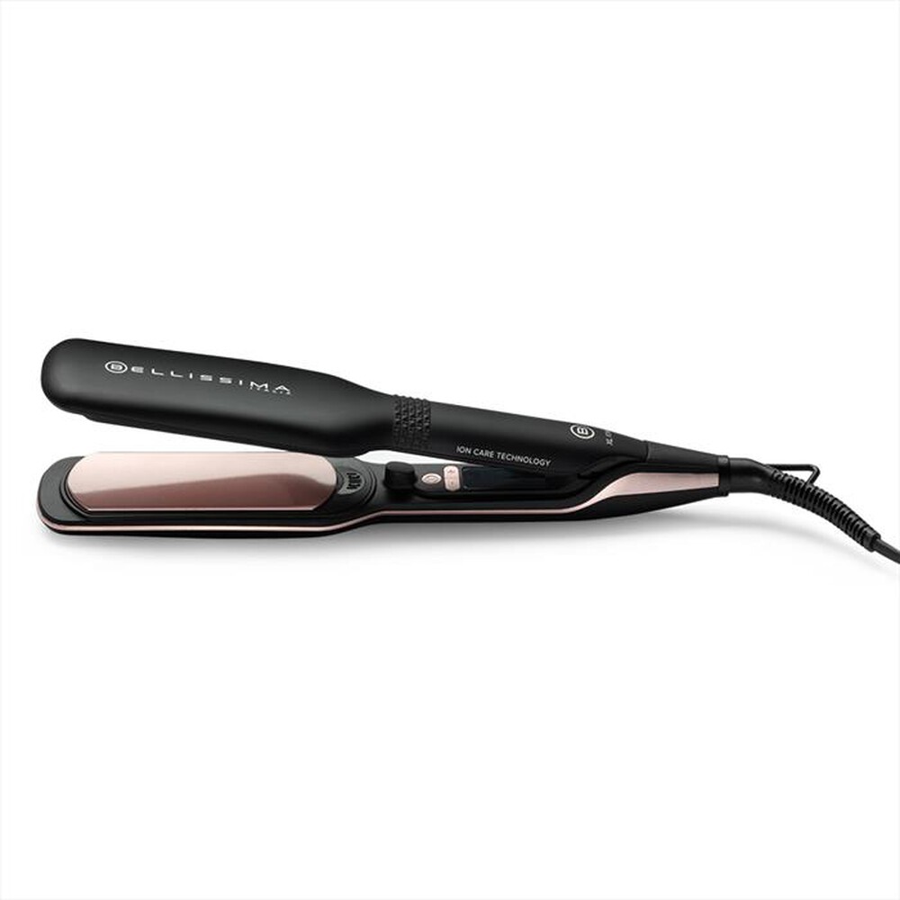 Immagine del prodotto BELLISSIMA IMETEC - PIASTRA LARGA PER CAPELLI XL ION-Nero, Rosa