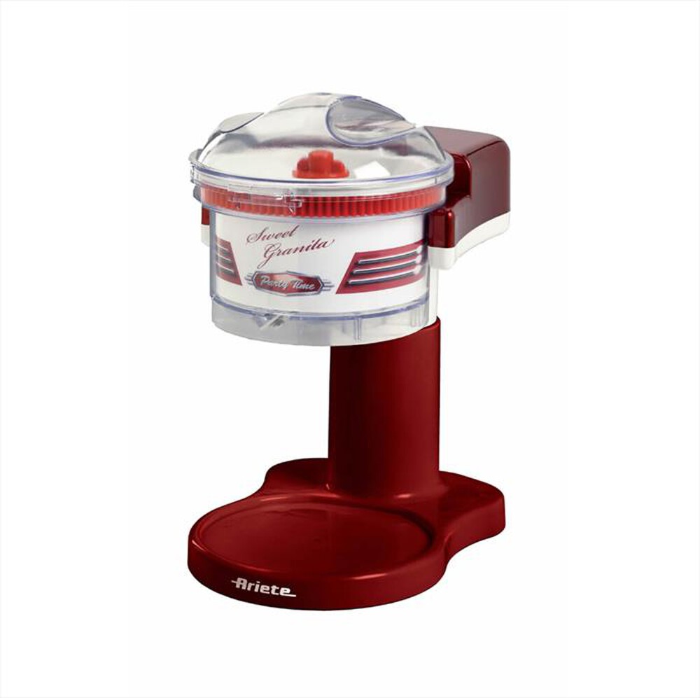 Immagine del prodotto ARIETE - Tritaghiaccio per granite 78 Sweet Granita-rosso