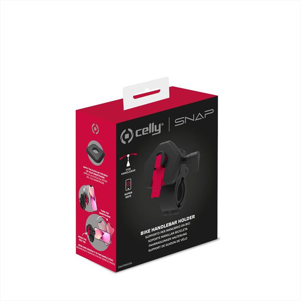Immagine del prodotto CELLY - HANDLEBAR HOLDER BIKE BLACK-NERO