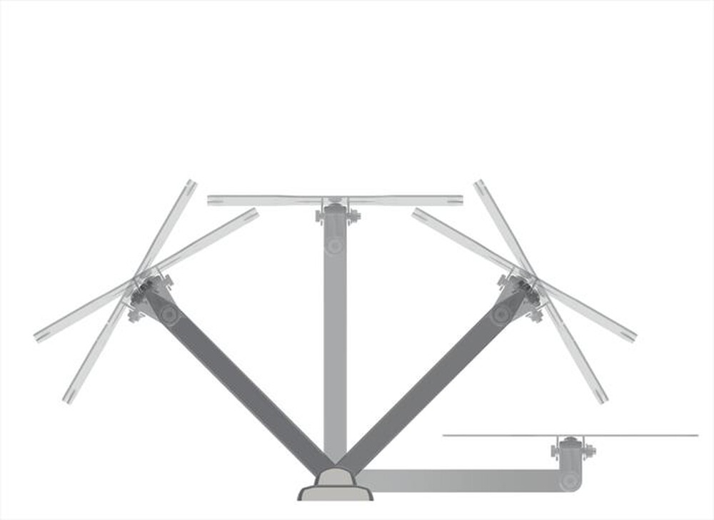 Immagine del prodotto MELICONI - Supporto TV FLATSTYLE FR 200 IT-Nero