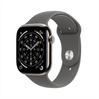 APPLE - Watch Series 11 GPS + Cellular 46mm Titanio-Band Grigio Pietra - S/M