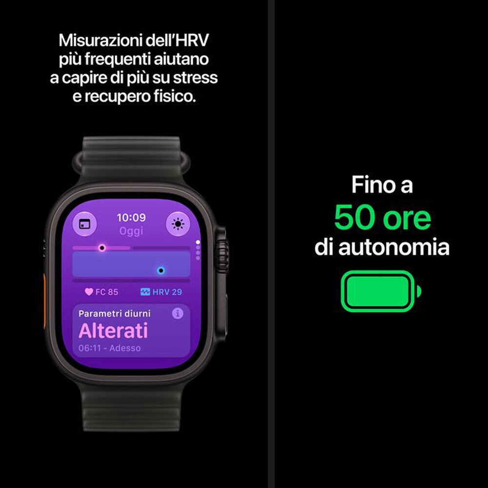Immagine del prodotto APPLE - Watch Ultra 4 GPS + Cellular 49mm Titanio-Alpine Loop Borgogna - Large
