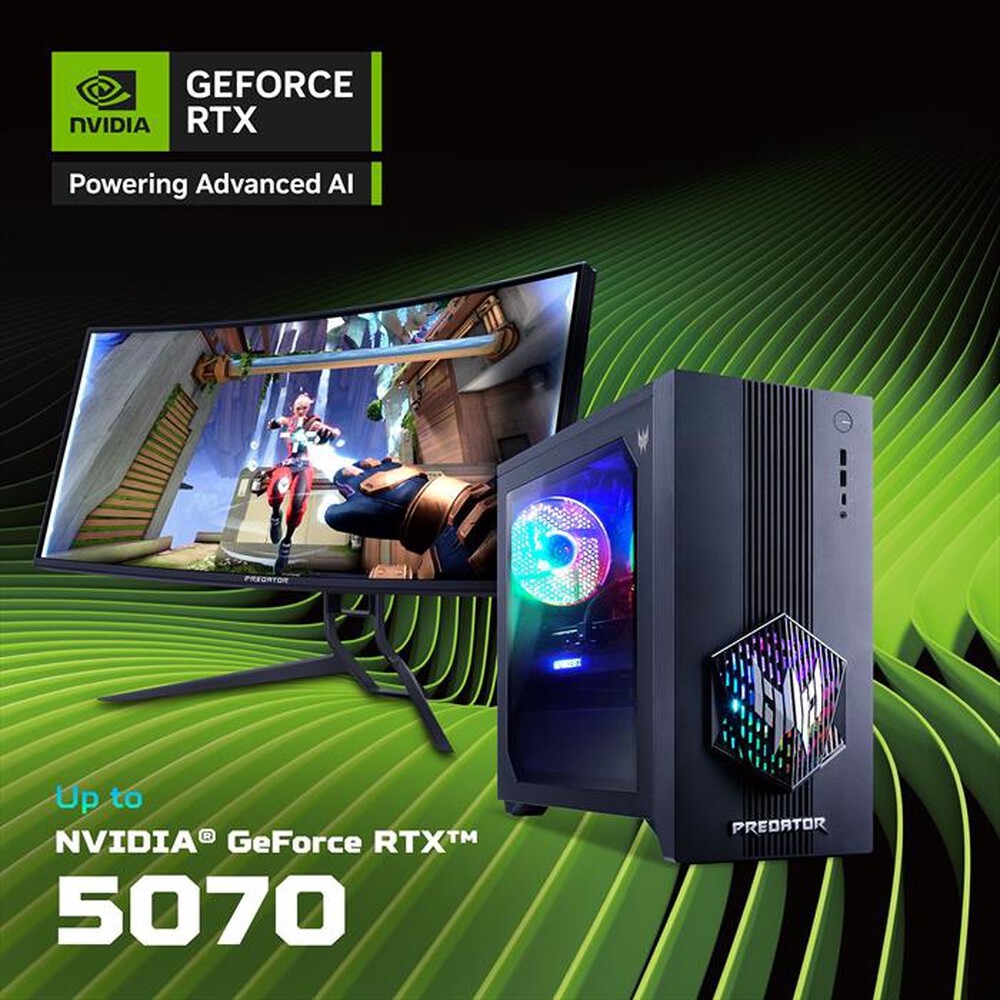 Immagine del prodotto ACER - Desktop gaming PREDATOR ORION 3000 PO3-665_H810-Nero
