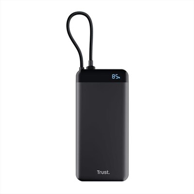 TRUST - Power Bank veloce da 20.000 mAh-Black