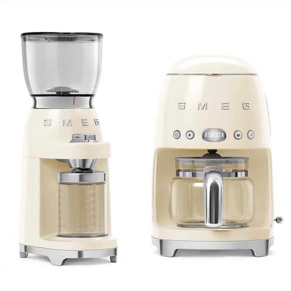 Immagine del prodotto SMEG - Macinacaff&egrave; 50's Style &ndash; CGF01CREU-Panna