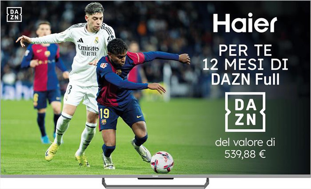 Immagine del prodotto HAIER - Smart TV MINI LED UHD 4K 75" H75M90EUX 144Hz-Nero