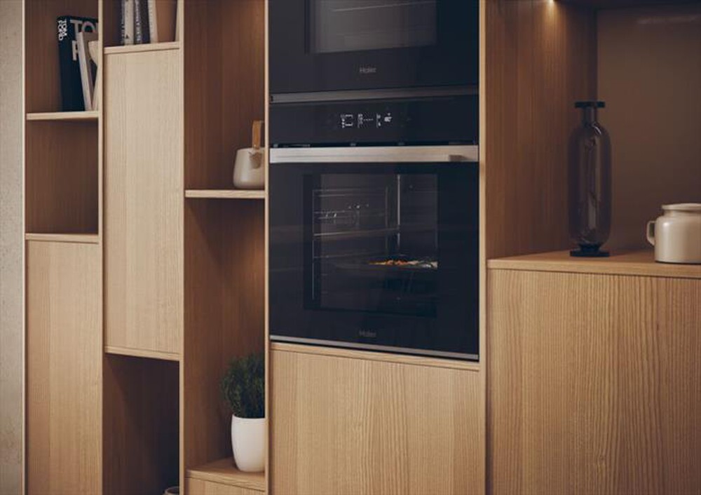 Immagine del prodotto HAIER - Forno elettrico incasso H6 ID25G3YTX Classe A-Black,Stainless steel