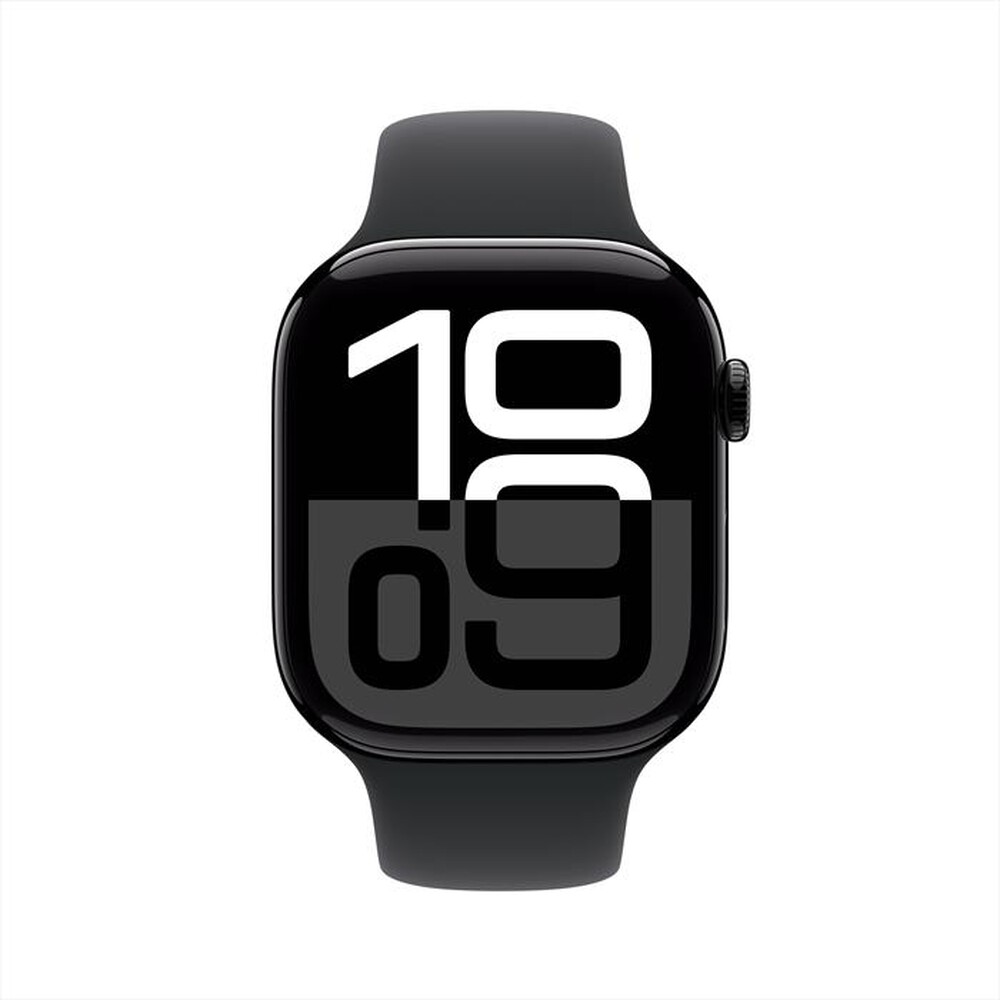 Immagine del prodotto APPLE - Watch Series 10 GPS 46mm Alluminio-Jet Black Sport Band Nero M/L