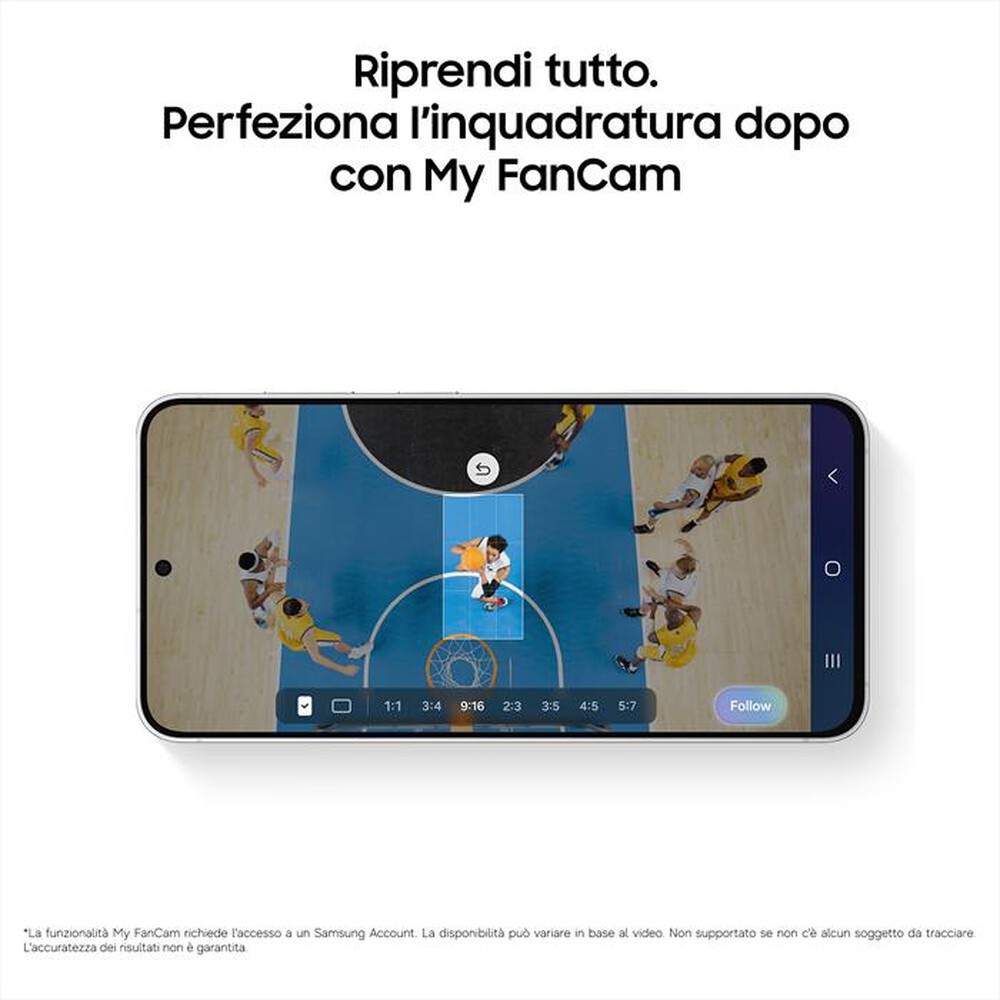 Immagine del prodotto SAMSUNG - Smartphone Galaxy S26 FE 8GB+256GB-Blueberry