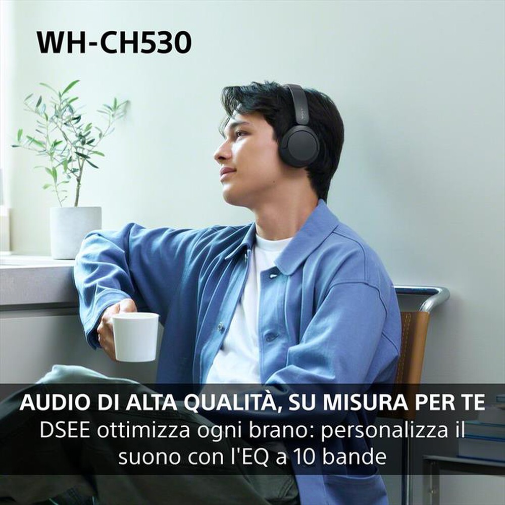 Immagine del prodotto SONY - Cuffie Bluetooth On-ear WH-CH530-Black