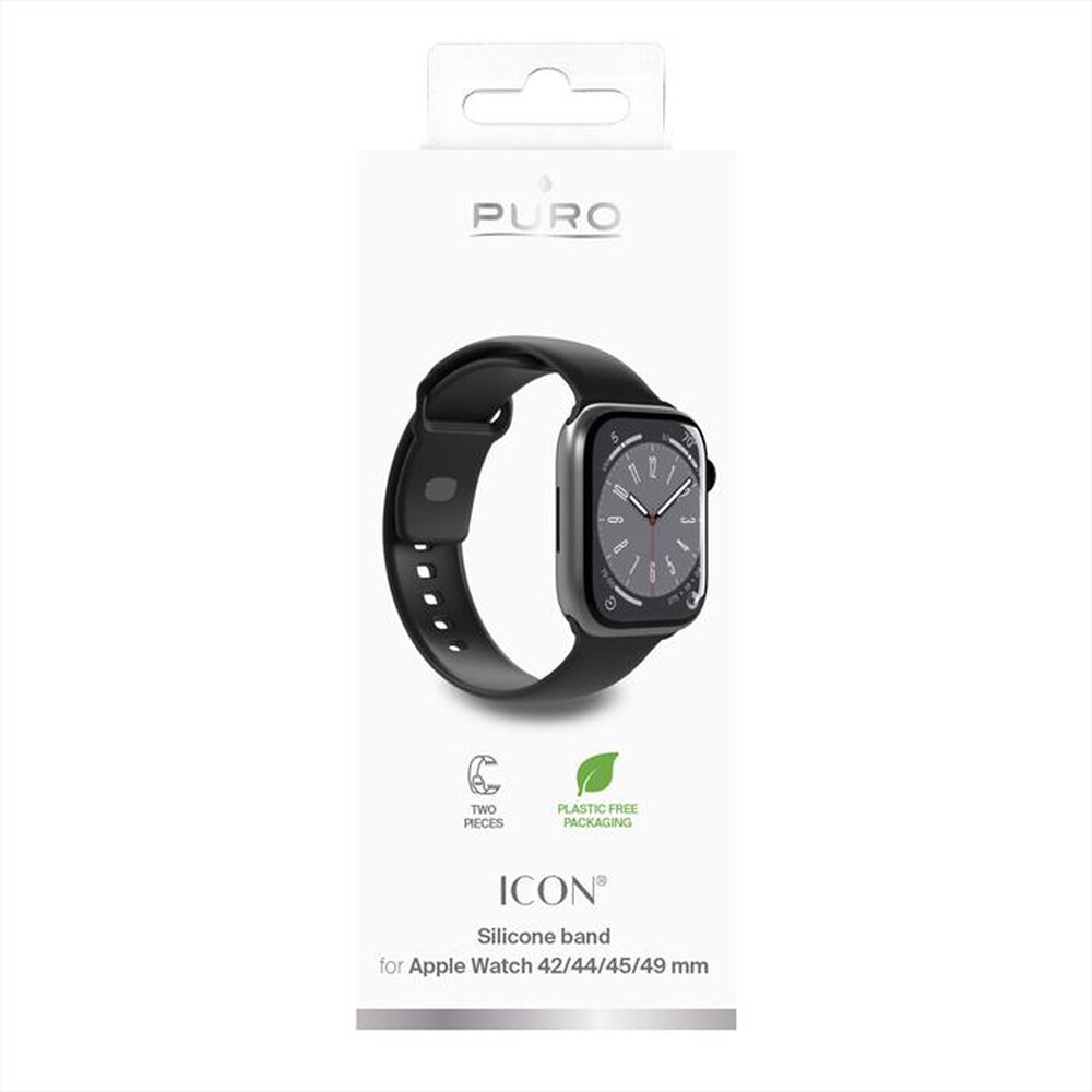 Immagine del prodotto PURO - Cinturino PUICNAW44BLK Apple Watch 42-44-45-49mm-Nero