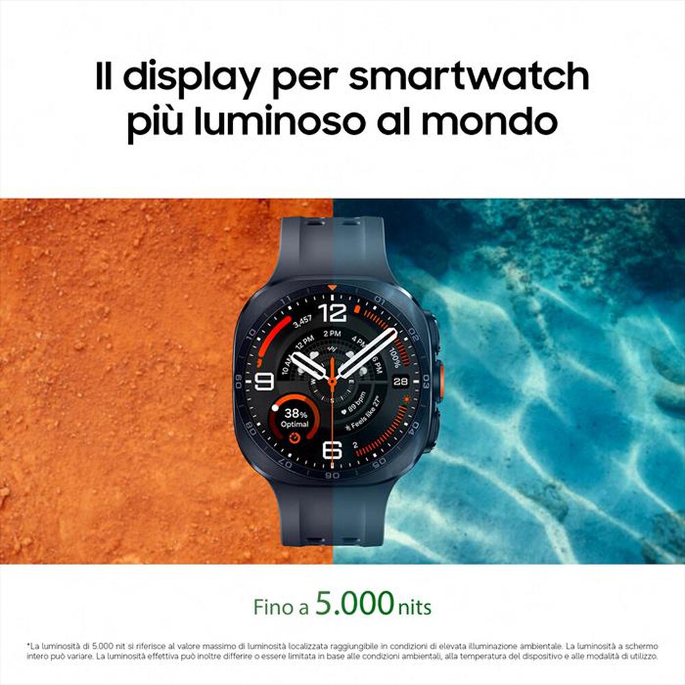 Immagine del prodotto SAMSUNG - Galaxy Watch Ultra2 47mm LTE 2+64GB-Titanium Gray