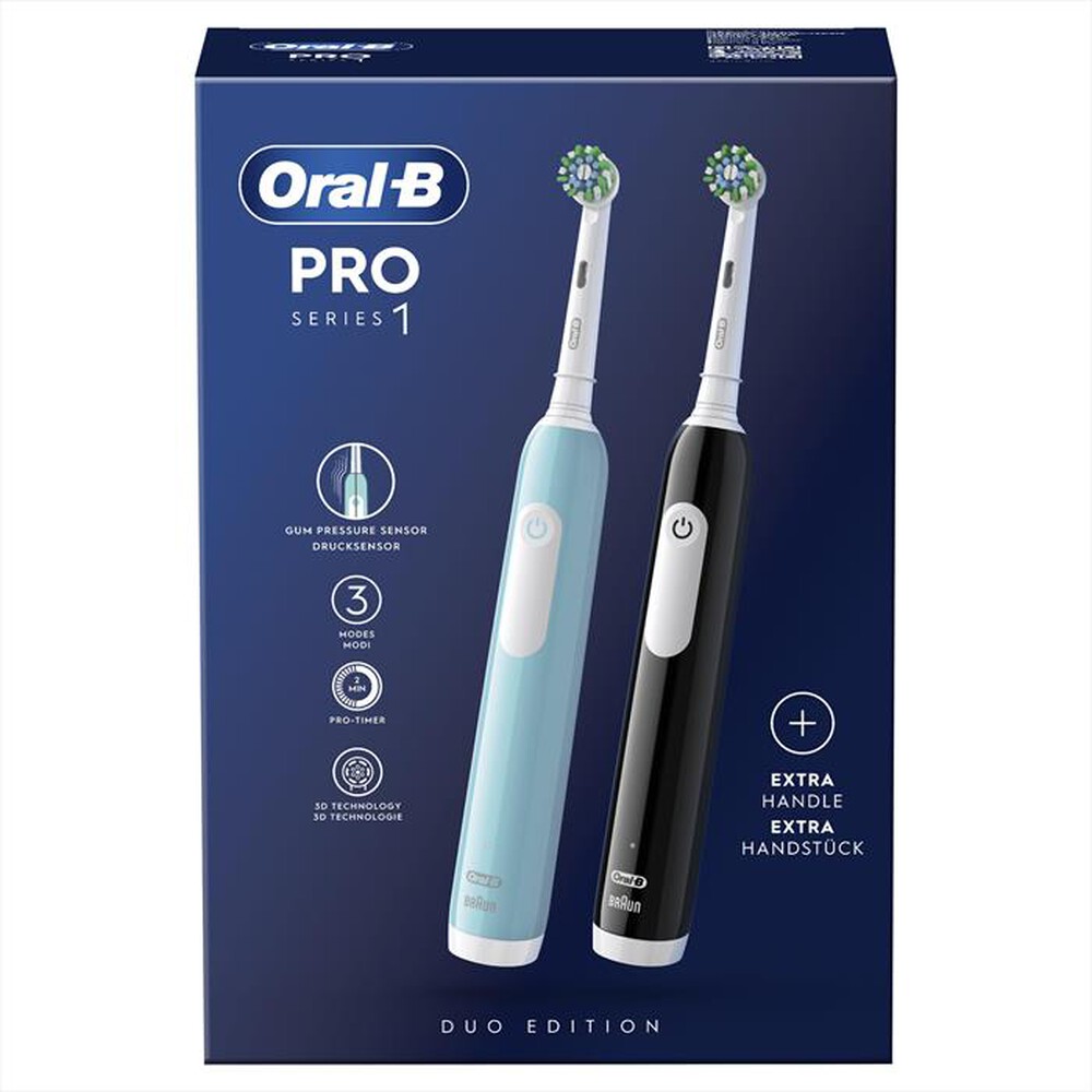 Immagine del prodotto ORAL-B - Spazzolino elettrico PRO SERIES 1-Blu e Nero