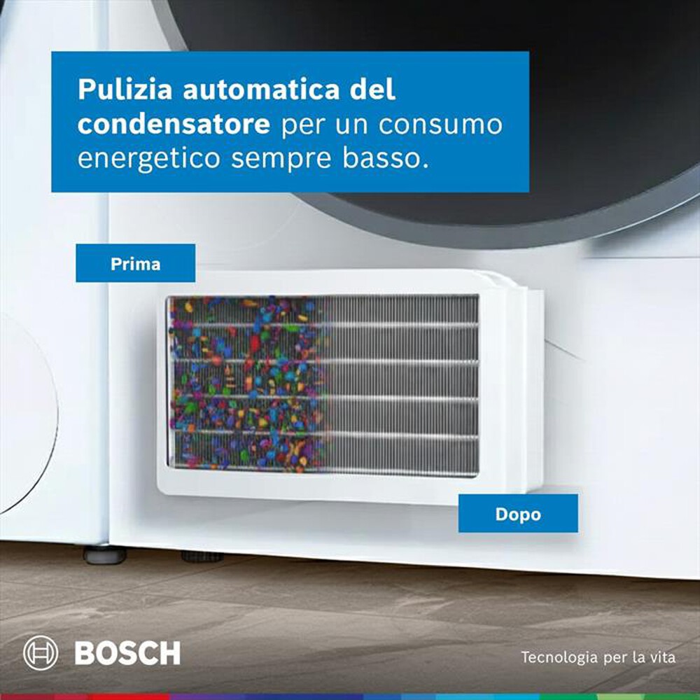 Immagine del prodotto BOSCH - Asciugatrice WRB247C0IT 9Kg Classe A-Bianco