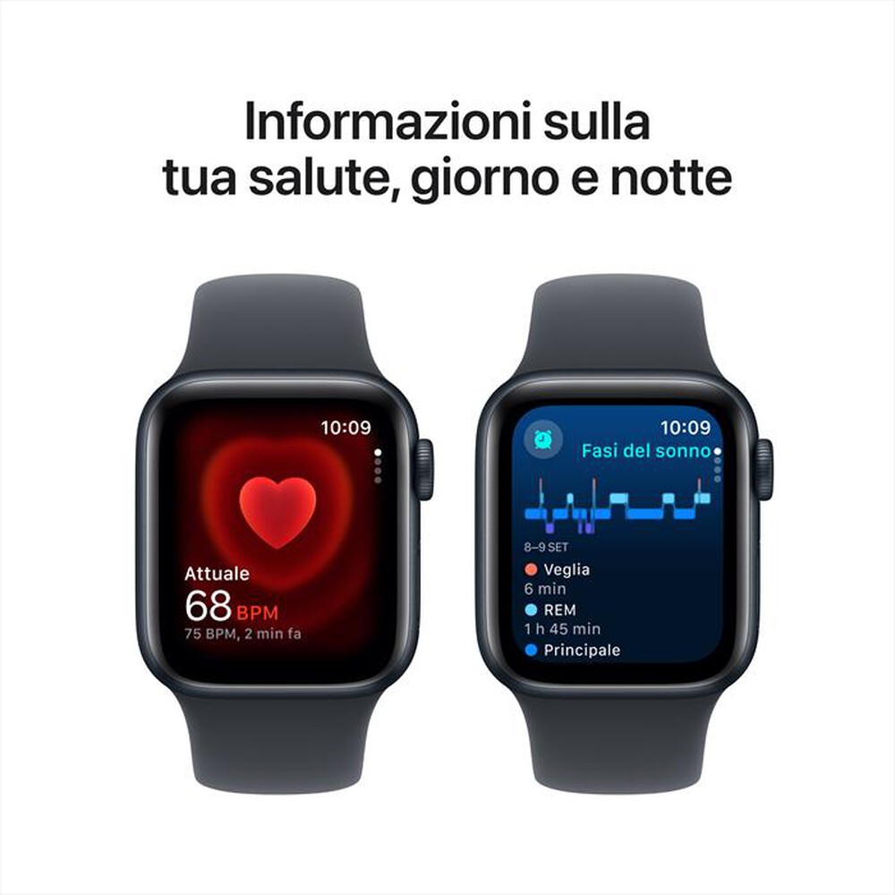 Immagine del prodotto APPLE - Watch SE GPS + Cellular 40mm Cassa Alluminio-Midnight Sport Band Midnight S