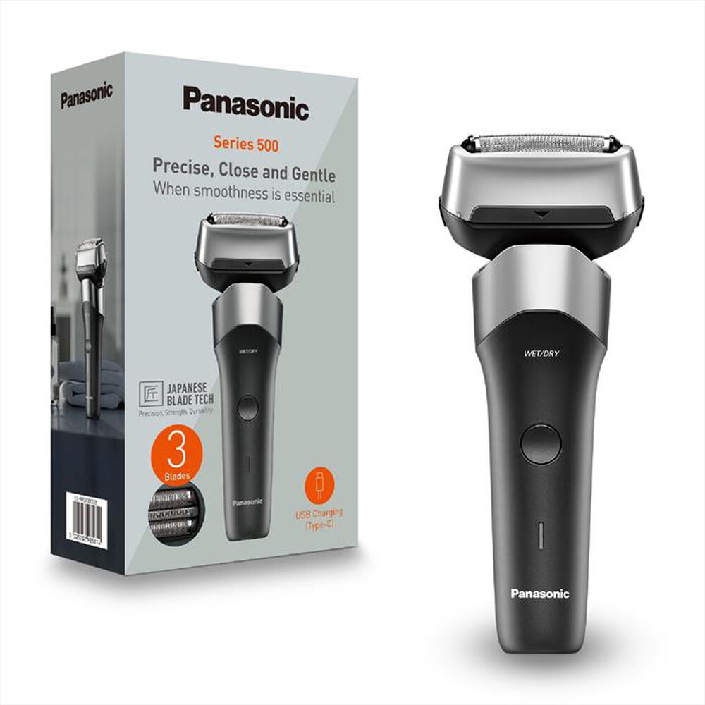 Immagine del prodotto PANASONIC - Rasoio 3 lame ES-RM3FXK503-Nero