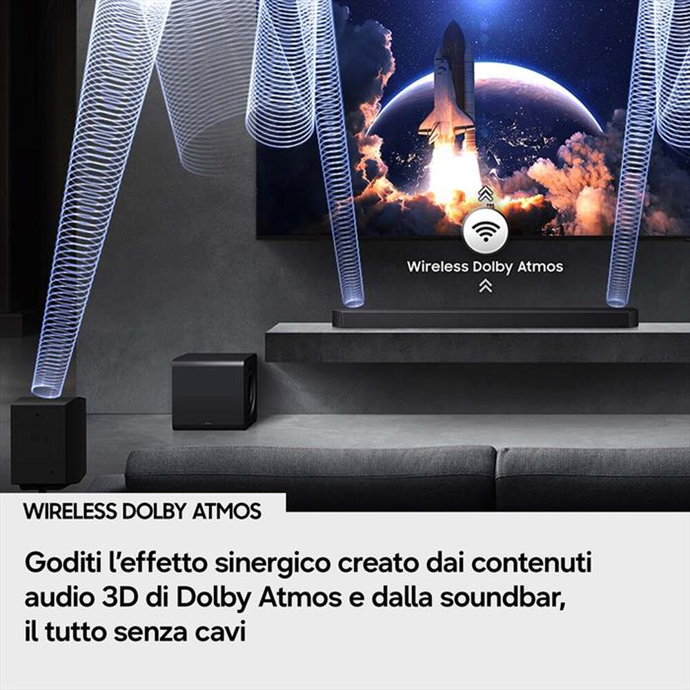 Immagine del prodotto SAMSUNG - Soundbar 9.1.4 canali HW-Q930H/XC-Titan Black
