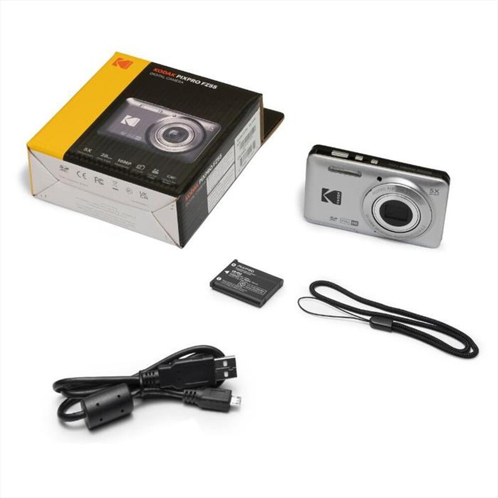 Immagine del prodotto KODAK - Fotocamera digitale compatta FZ55-SILVER