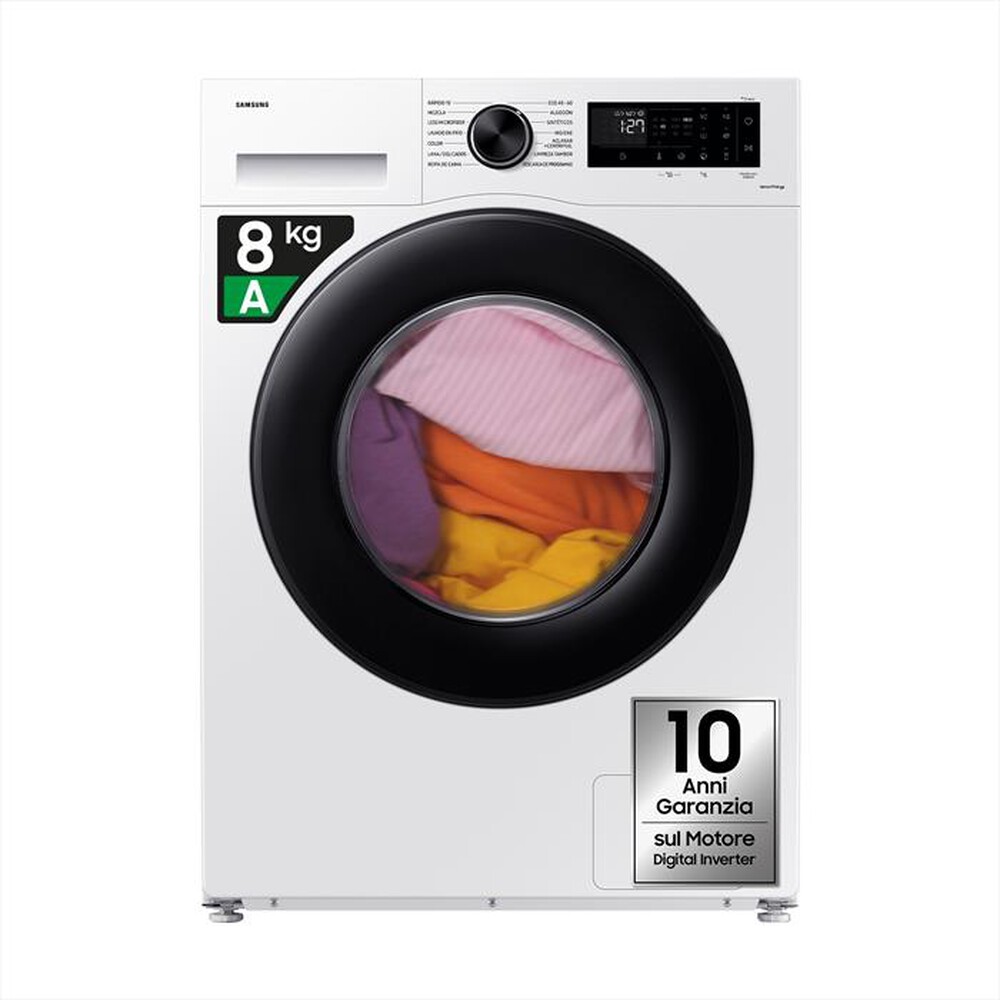 Immagine del prodotto SAMSUNG - Lavatrice WW80CGC04DAEET 8 Kg Classe A-bianco
