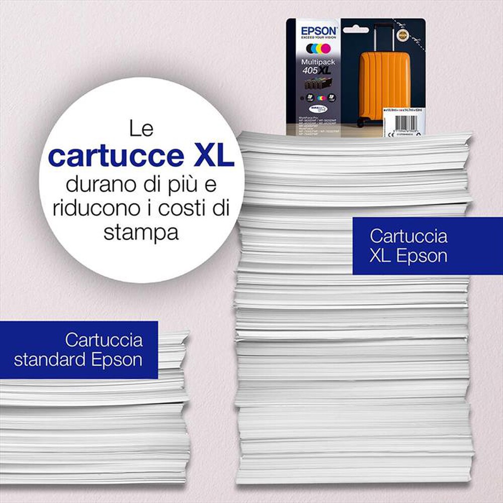 Immagine del prodotto EPSON - EPSON INCHIOSTRO  SERIE VALIGIA 405XL CIANO-Ciano XL