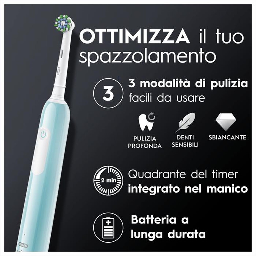 Immagine del prodotto ORAL-B - Spazzolino elettrico PRO SERIES 1-Blu e Nero
