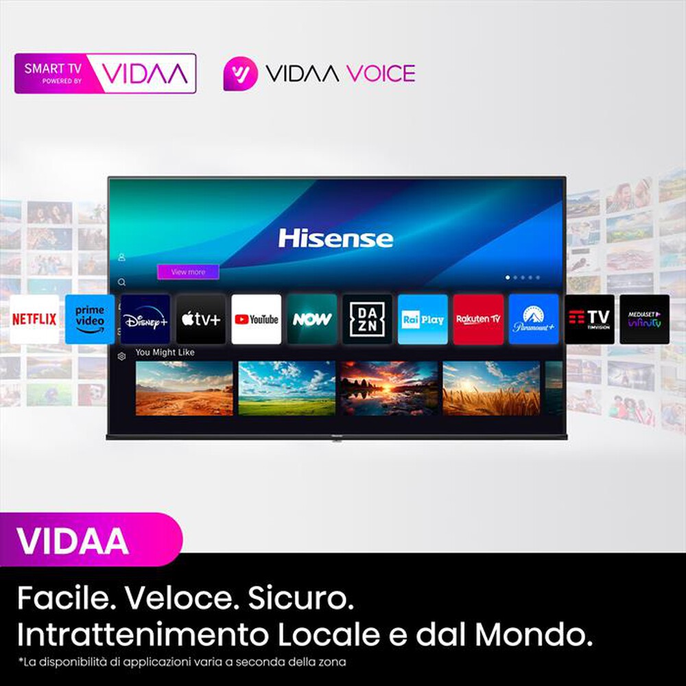 Immagine del prodotto HISENSE - Smart TV Q-LED UHD 4K 50" 50E79NQ-NERO