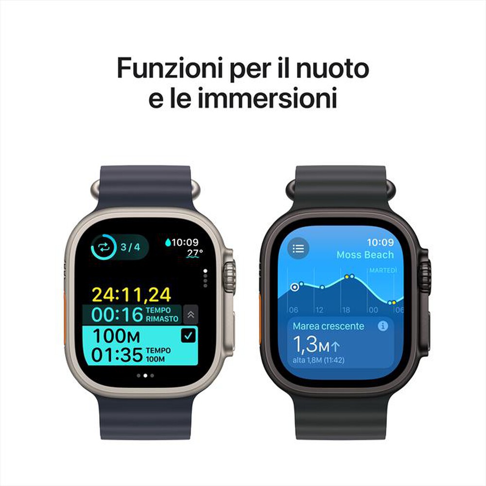 Immagine del prodotto APPLE - Watch Ultra 2 GPS + Cellular 49mm Titanio-Nero - Alpine Loop Verde - S