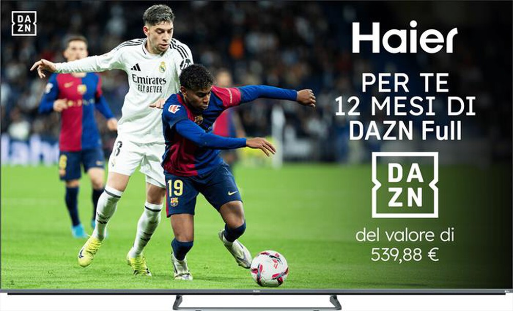 Immagine del prodotto HAIER - Smart TV UHD 4K 85" H85M80FUX-Nero