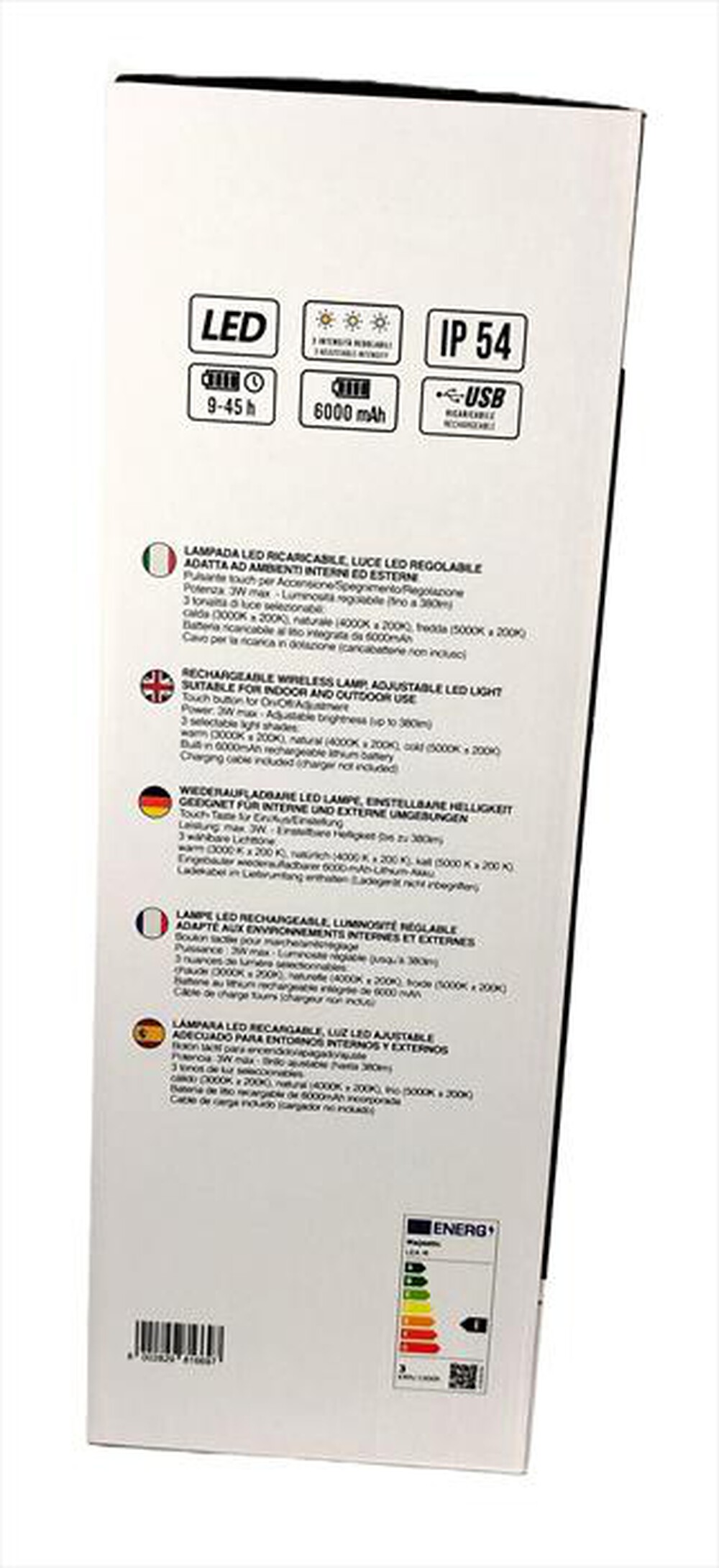 Immagine del prodotto MAJESTIC - Lampada portatile LEA M GY-Grigio scuro