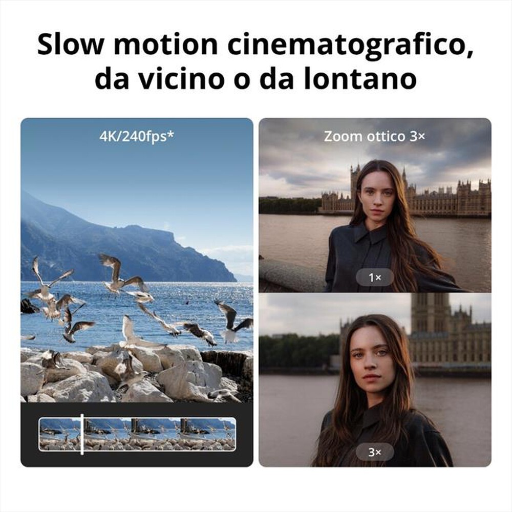 Immagine del prodotto DJI - Action cam OSMO POCKET 4P VLOG COMBO-NERA