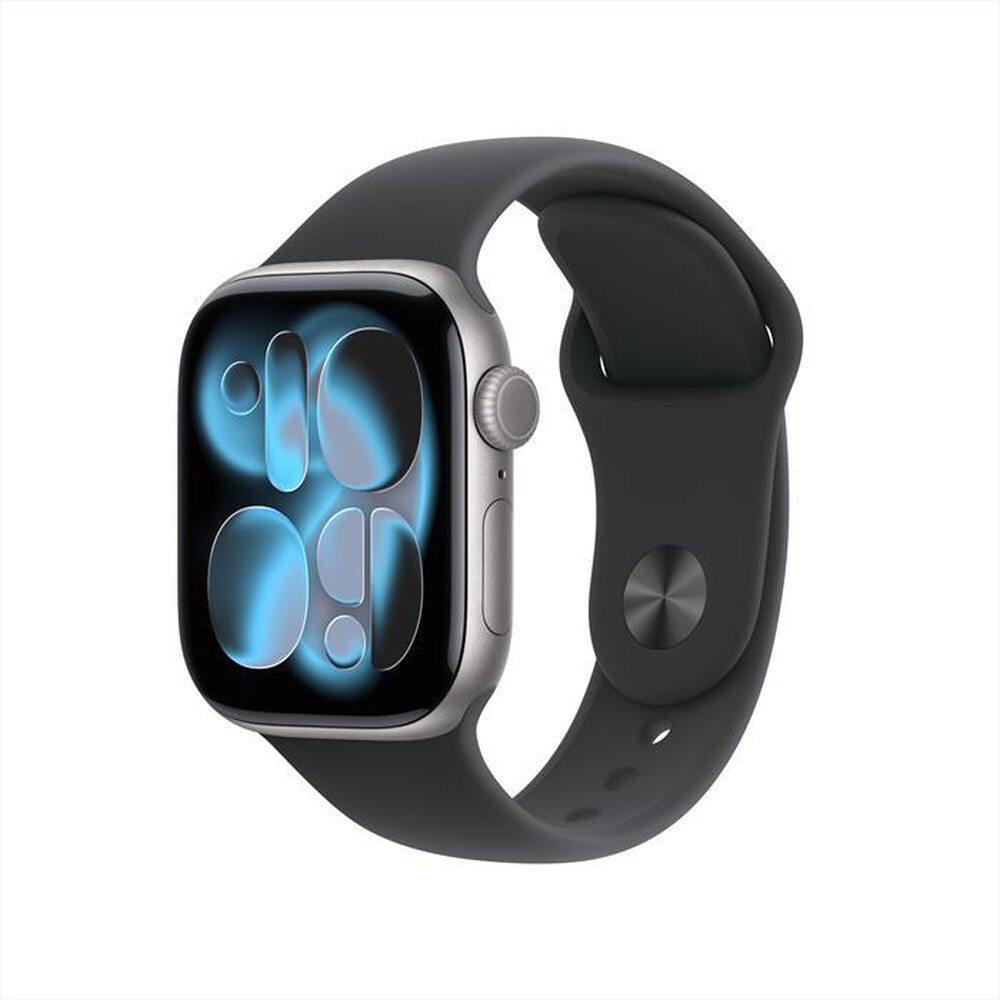 APPLE - Watch Series 11 GPS 42mm Alluminio-Grigio - Sport Band Nero - S/M
