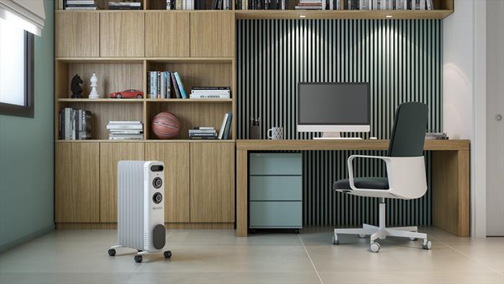 Immagine del prodotto OLIMPIA SPLENDID - Radiatore a olio da 2000W CALDORAD S1 9-Bianco e nero