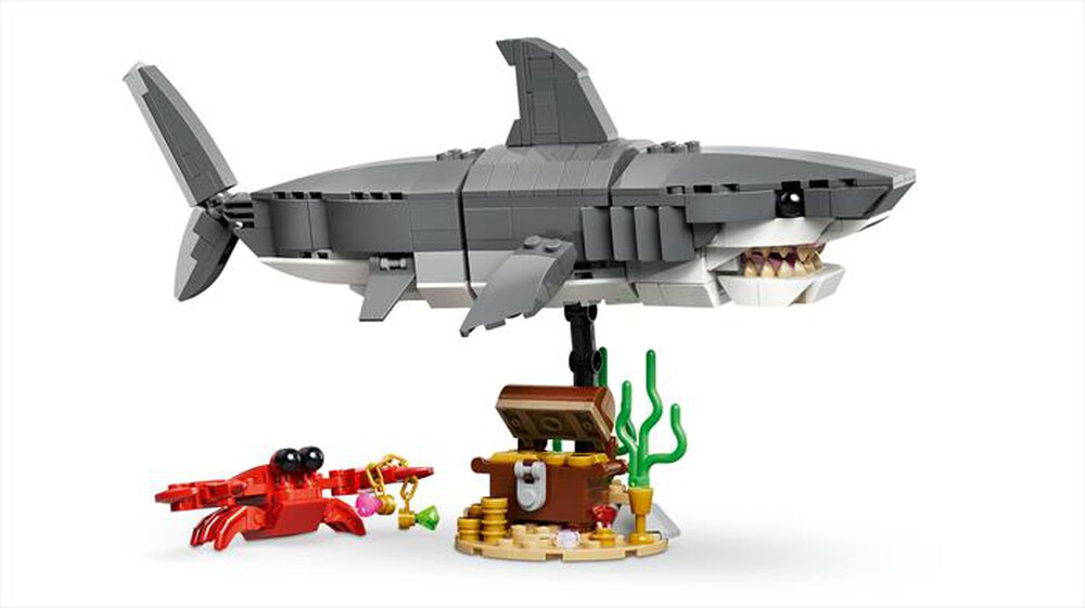 Immagine del prodotto LEGO - CREATOR 3IN1 Squalo con scrigno del tesoro - 31381