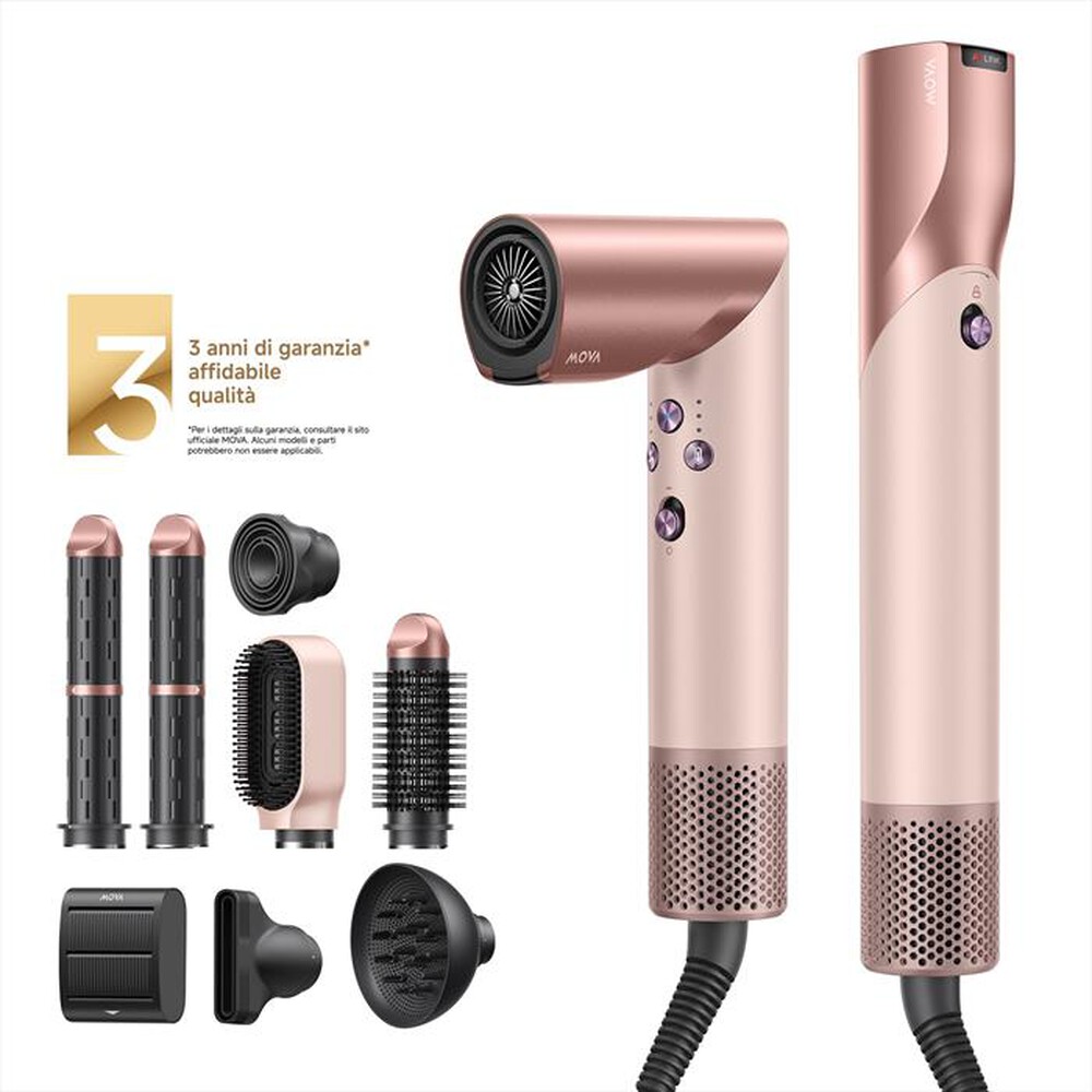 Immagine del prodotto MOVA - Asciugacapelli MASTER 10-Rosa