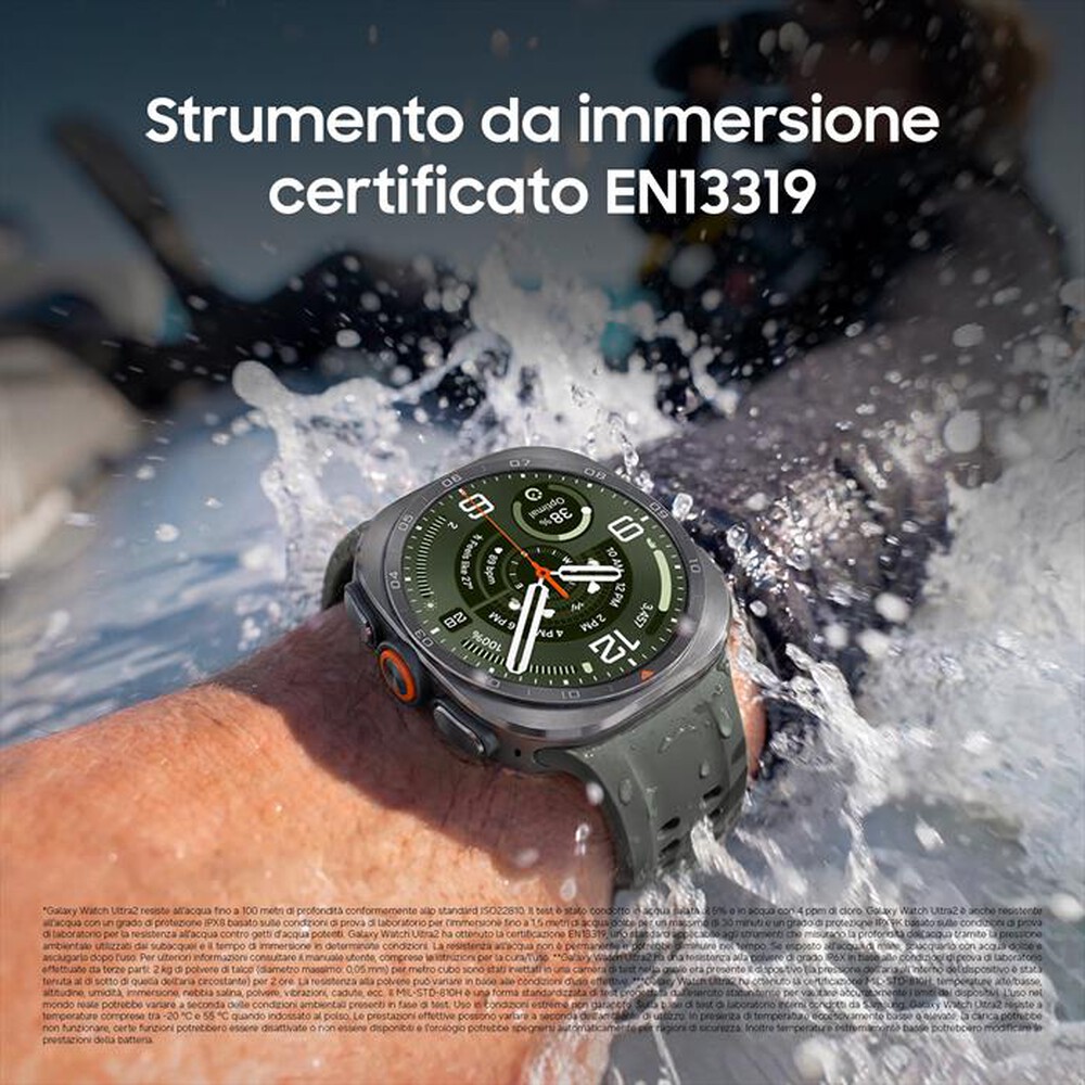 Immagine del prodotto SAMSUNG - Galaxy Watch Ultra2 47mm LTE 2+64GB-Titanium Gray