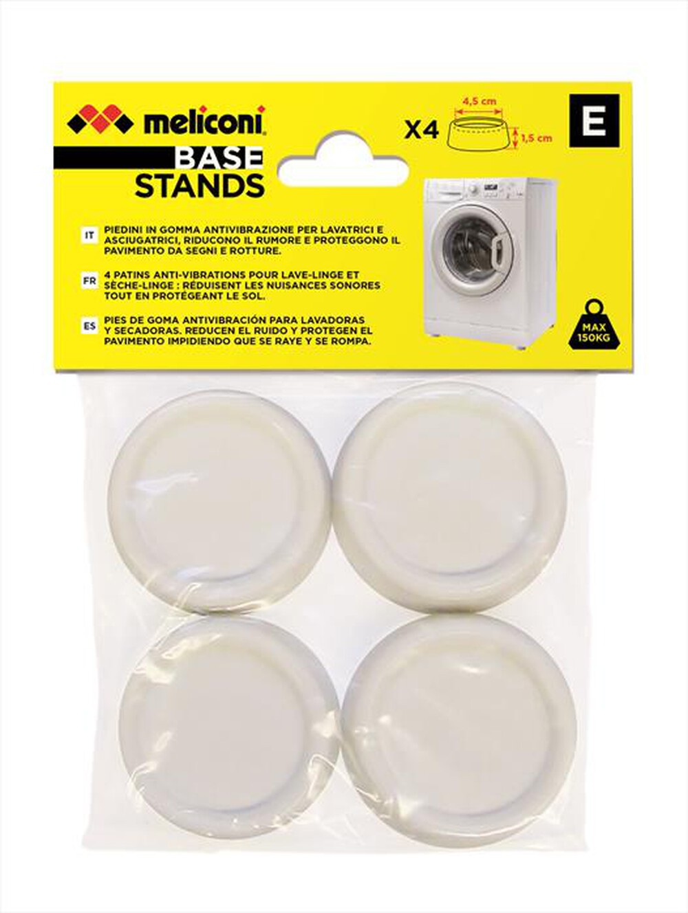 Immagine del prodotto MELICONI - BASE STANDS Set di 4 gommini antivibrazione
