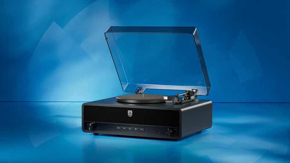 Immagine del prodotto PHILIPS - THE STEVIE Giradischi Bluetooth TAV3000B/10-Black